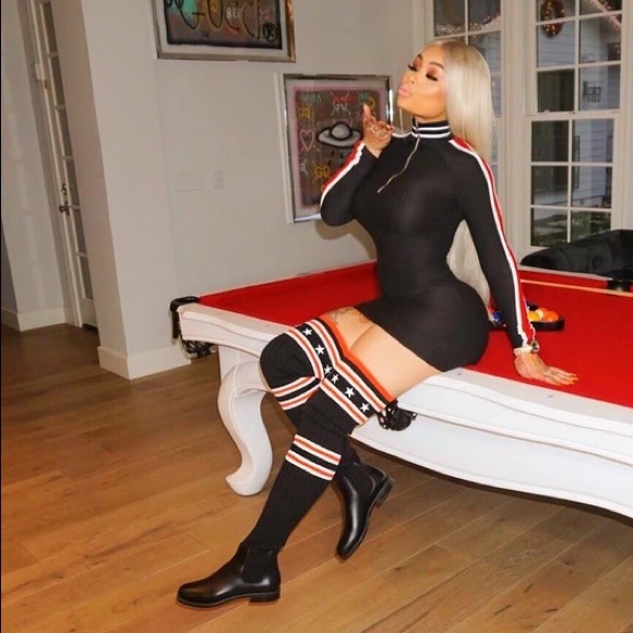 Shayni Dress - Black & Red - Picture 5 of 6